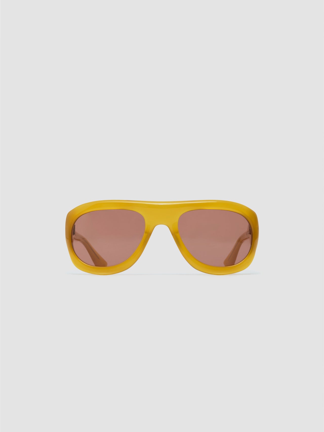 Zia Sunglasses in Manuka Honey with Tobacco Lenses