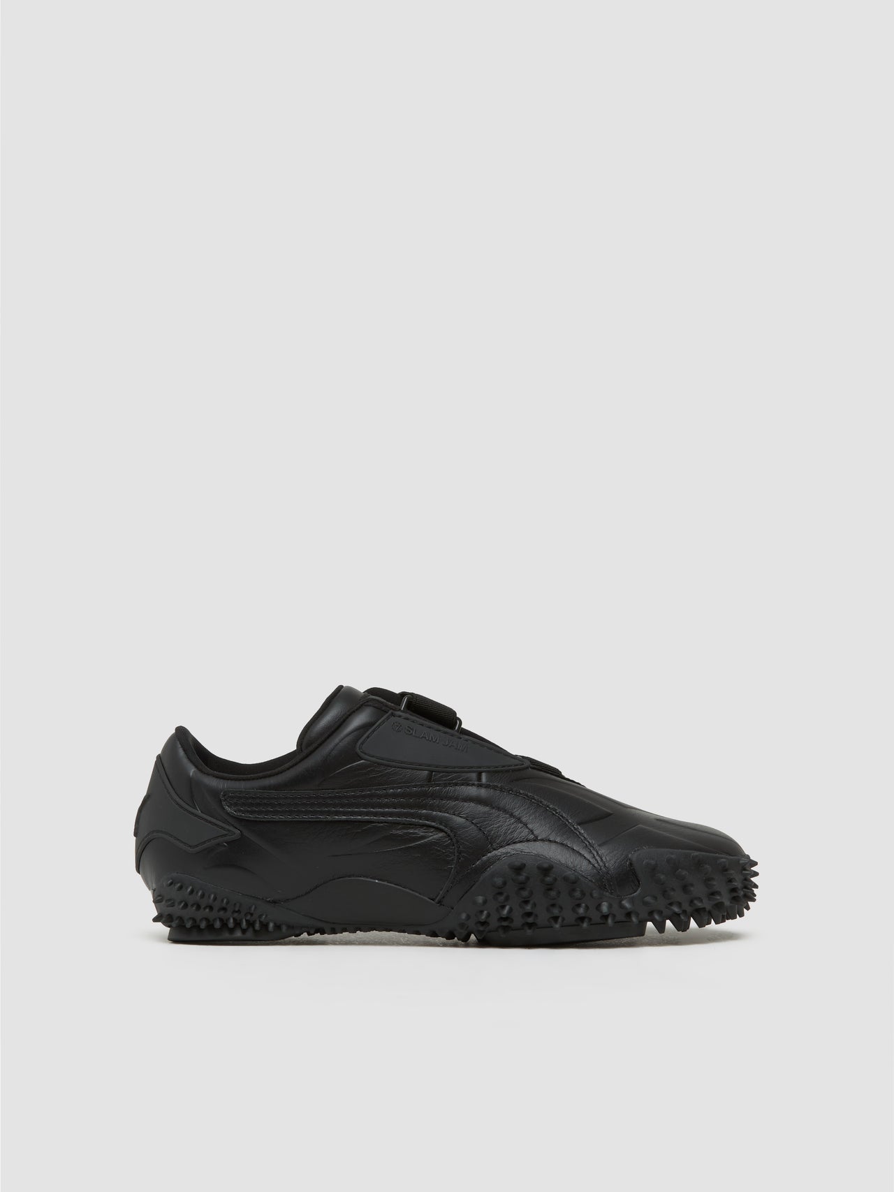 x Slam Jam Mostro Deboss Sneaker in Black