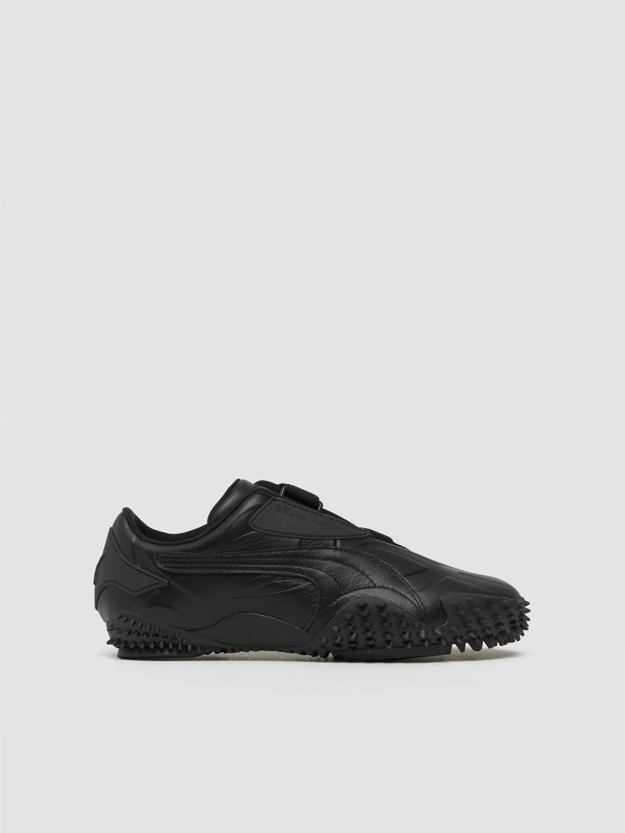 x Slam Jam Mostro Deboss Sneaker in Black