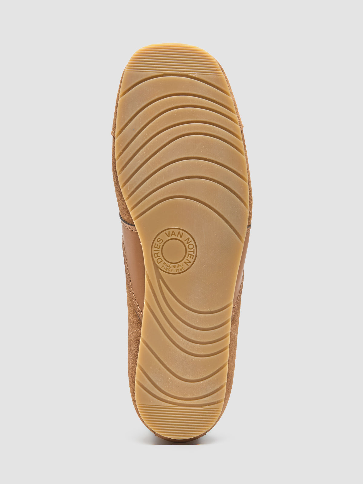 Men's Suede Sneaker in Tan
