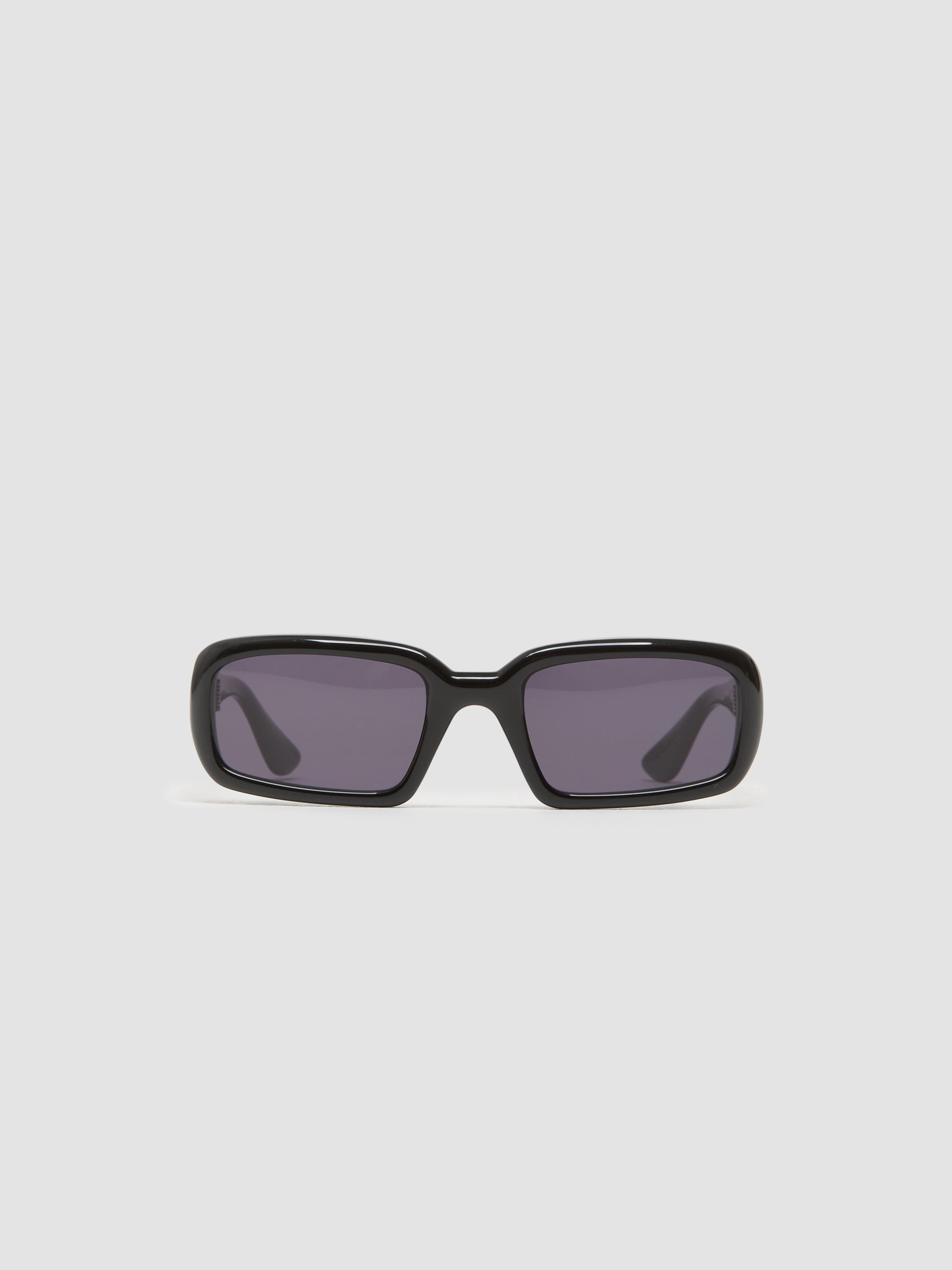 Mektoub Sunglasses in Black with Black Lenses