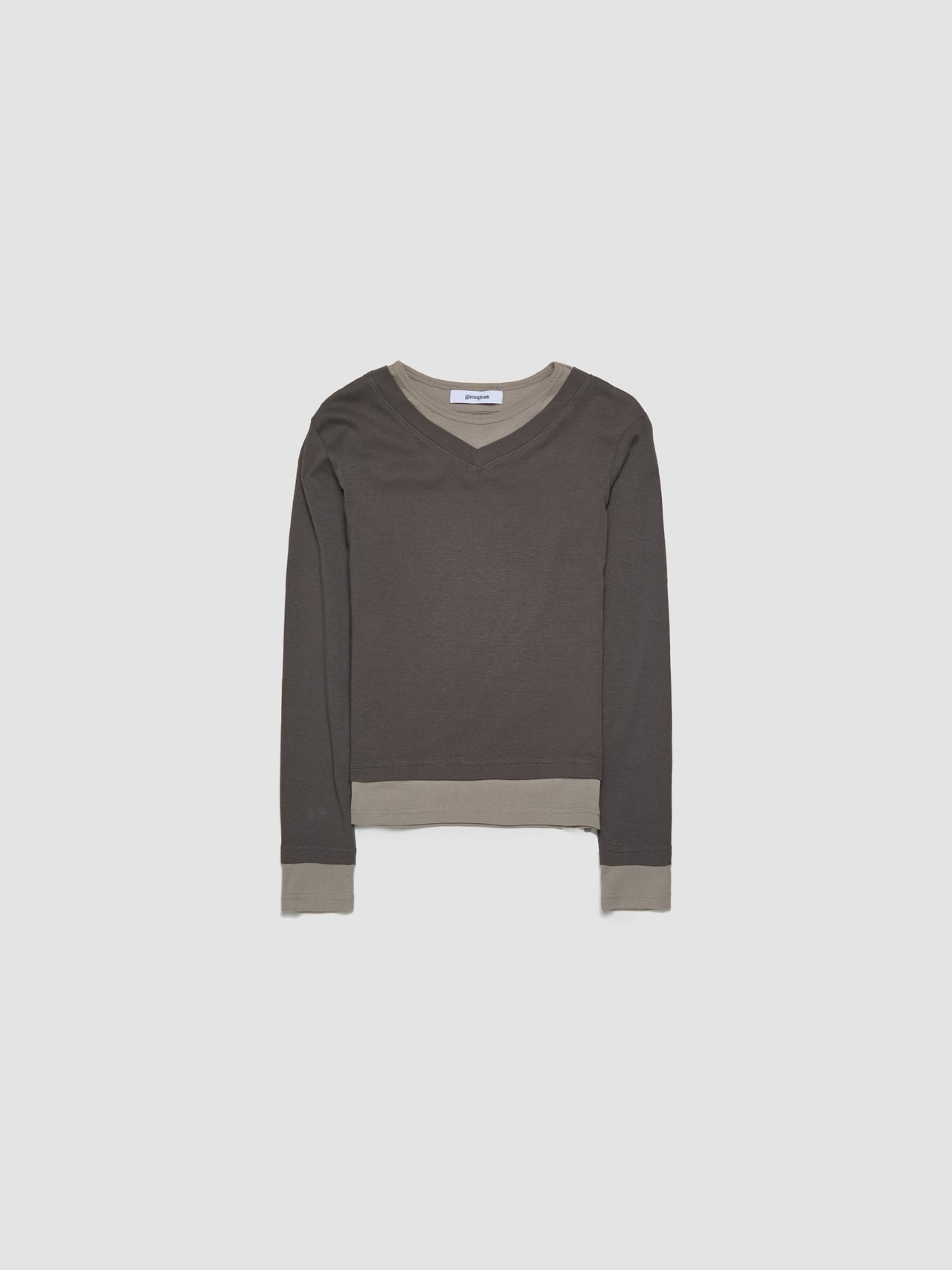 Long Sleeved T-Shirt in Grey