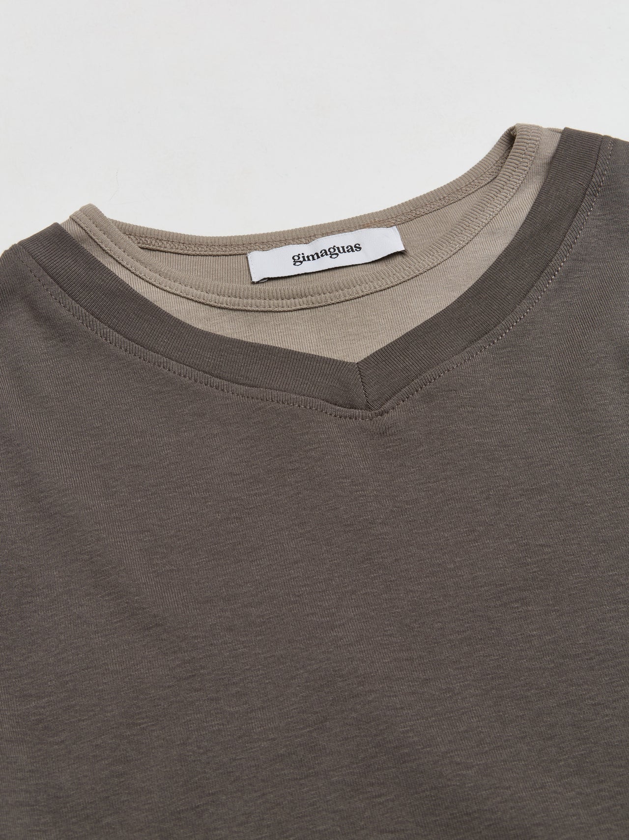 Long Sleeved T-Shirt in Grey