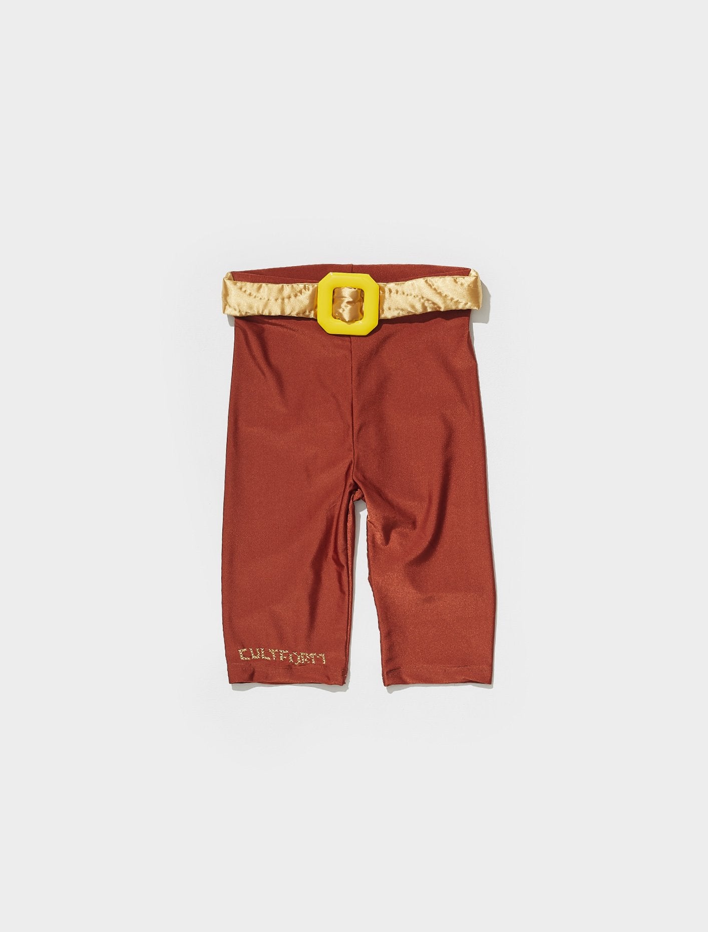 Yorgan Biker Tights in Terracotta