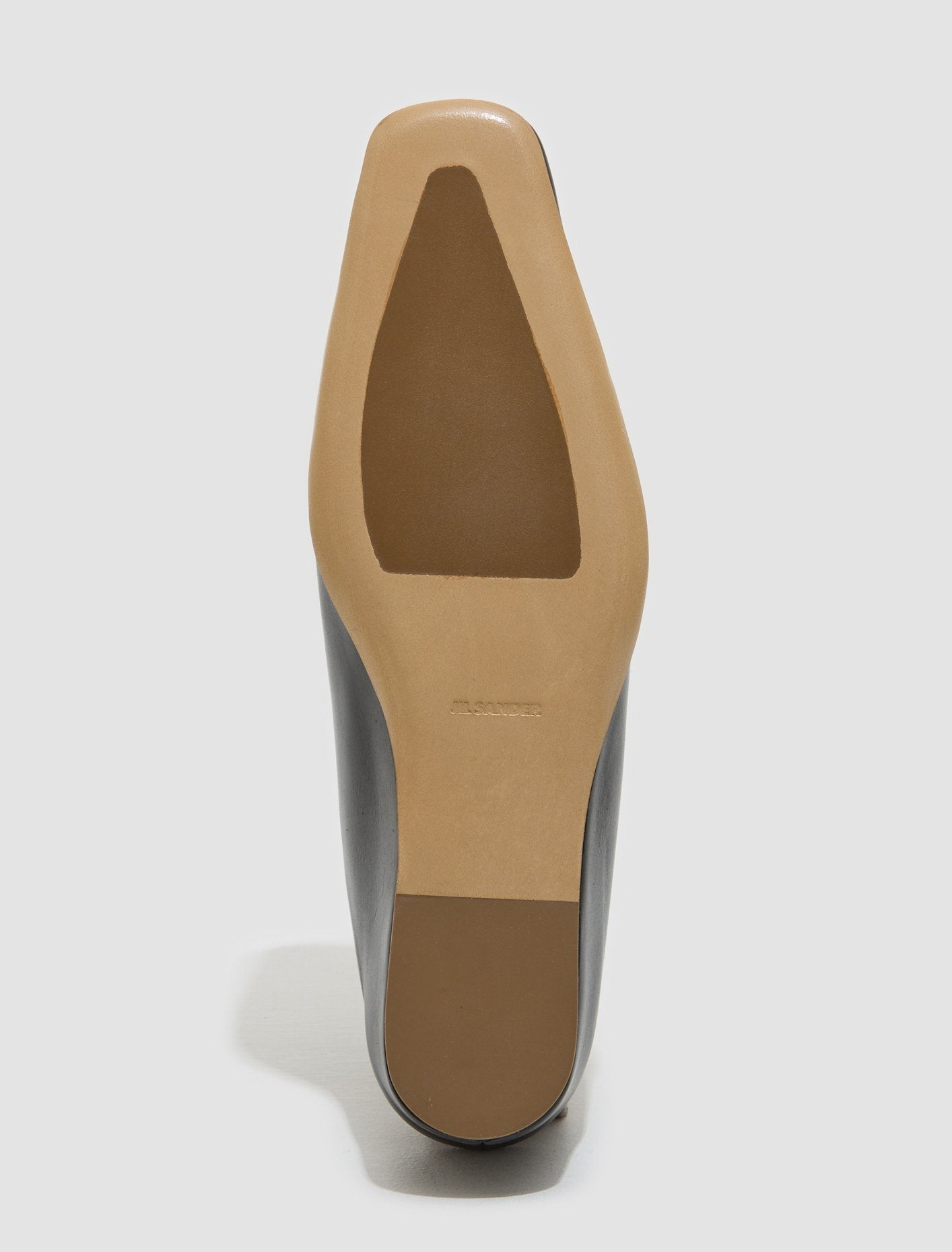 Leather Mules in Black