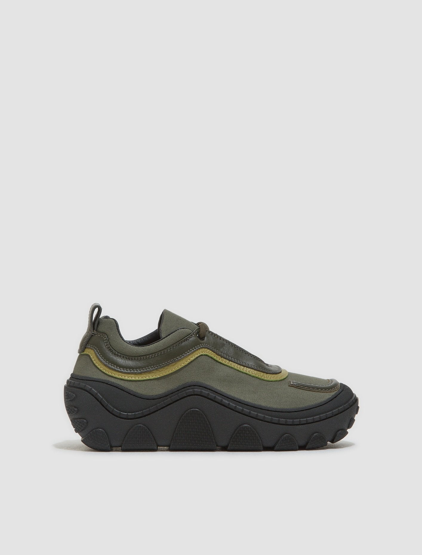 Tonkin Canvas Sneaker in Khaki