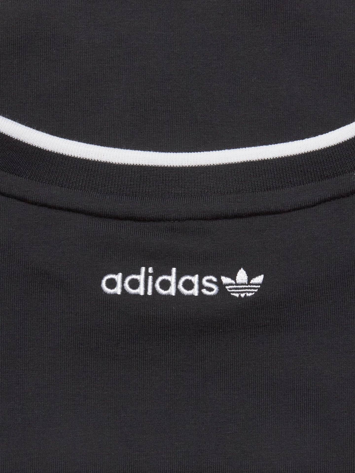Graphic Baby Tee in Black