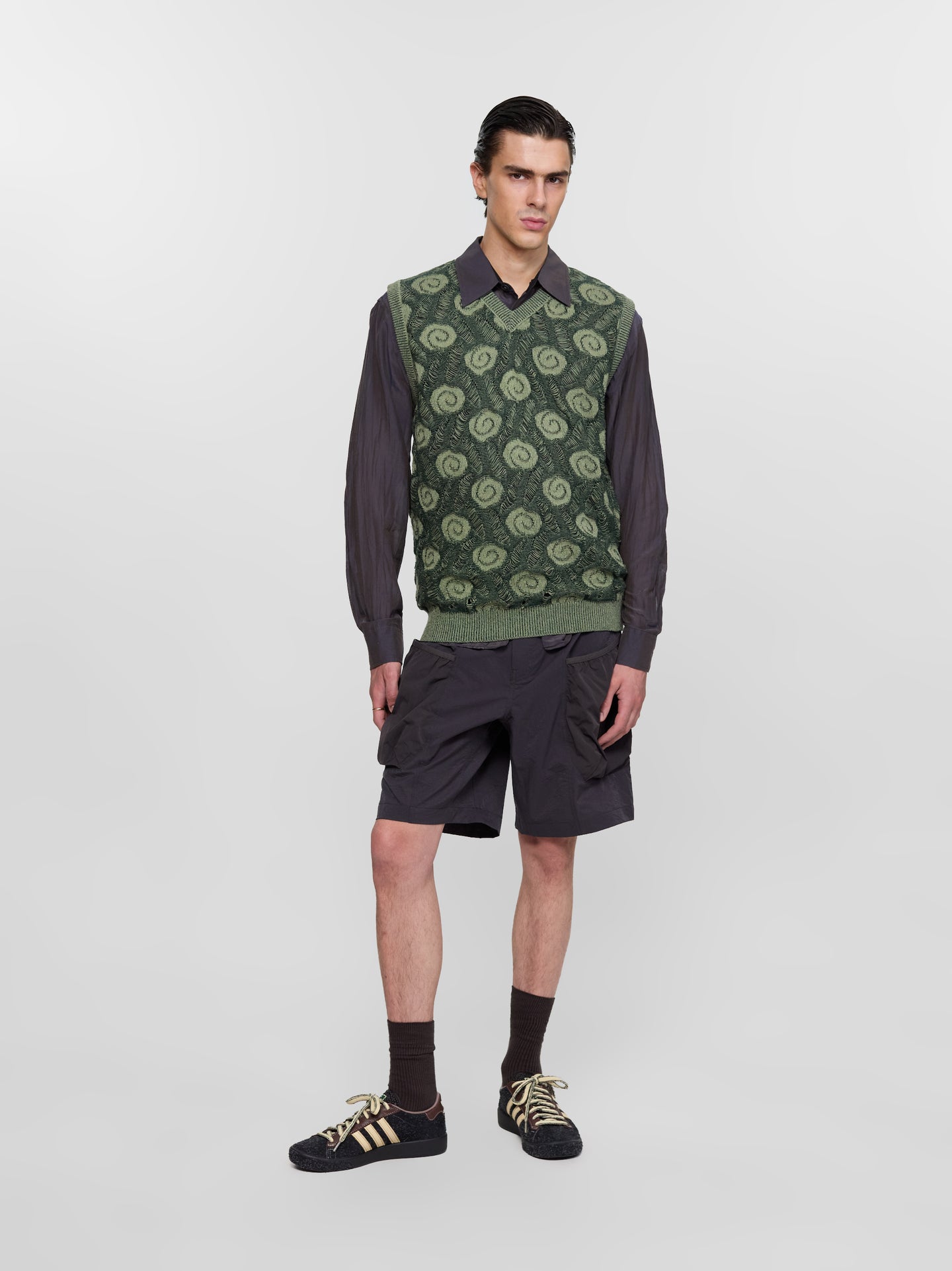 x Brain Dead Forest Hills Sneaker in Core Black & Pantone