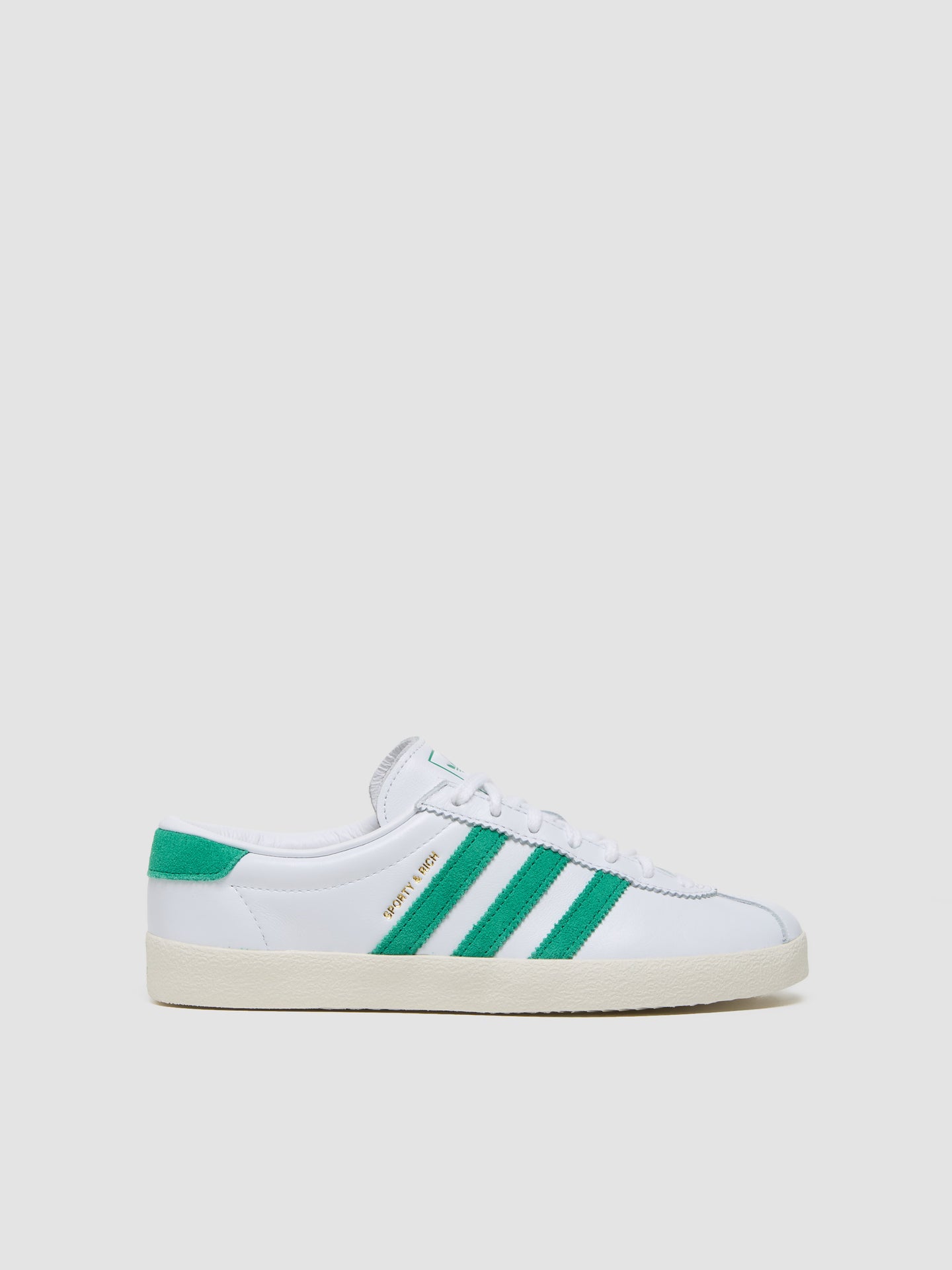 x Sporty & Rich WMNS Blanc Sneaker in Cloud White & Court Green