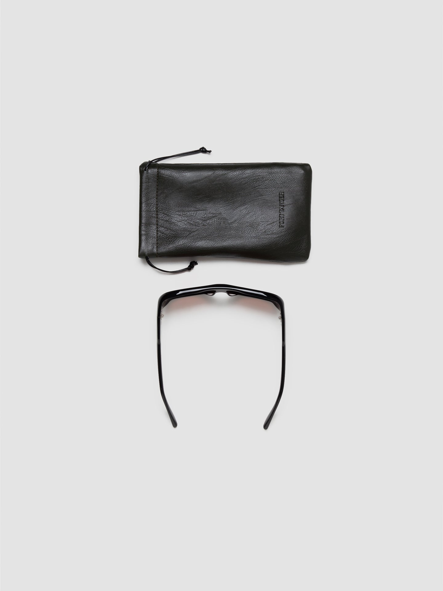 Gambia Sunglasses in Black with Tobacco Lenses