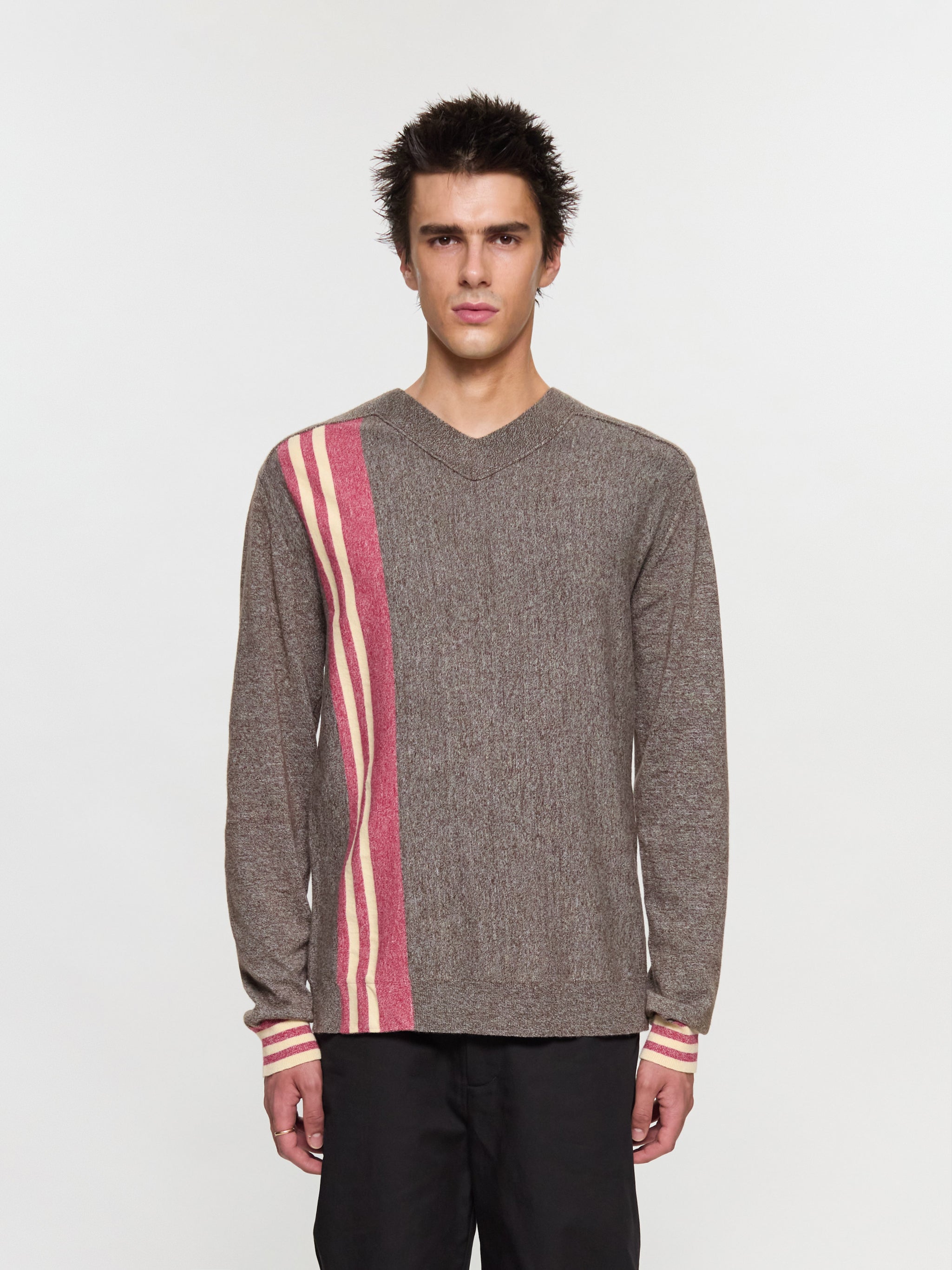 Ostro Jumper in Brown Melange