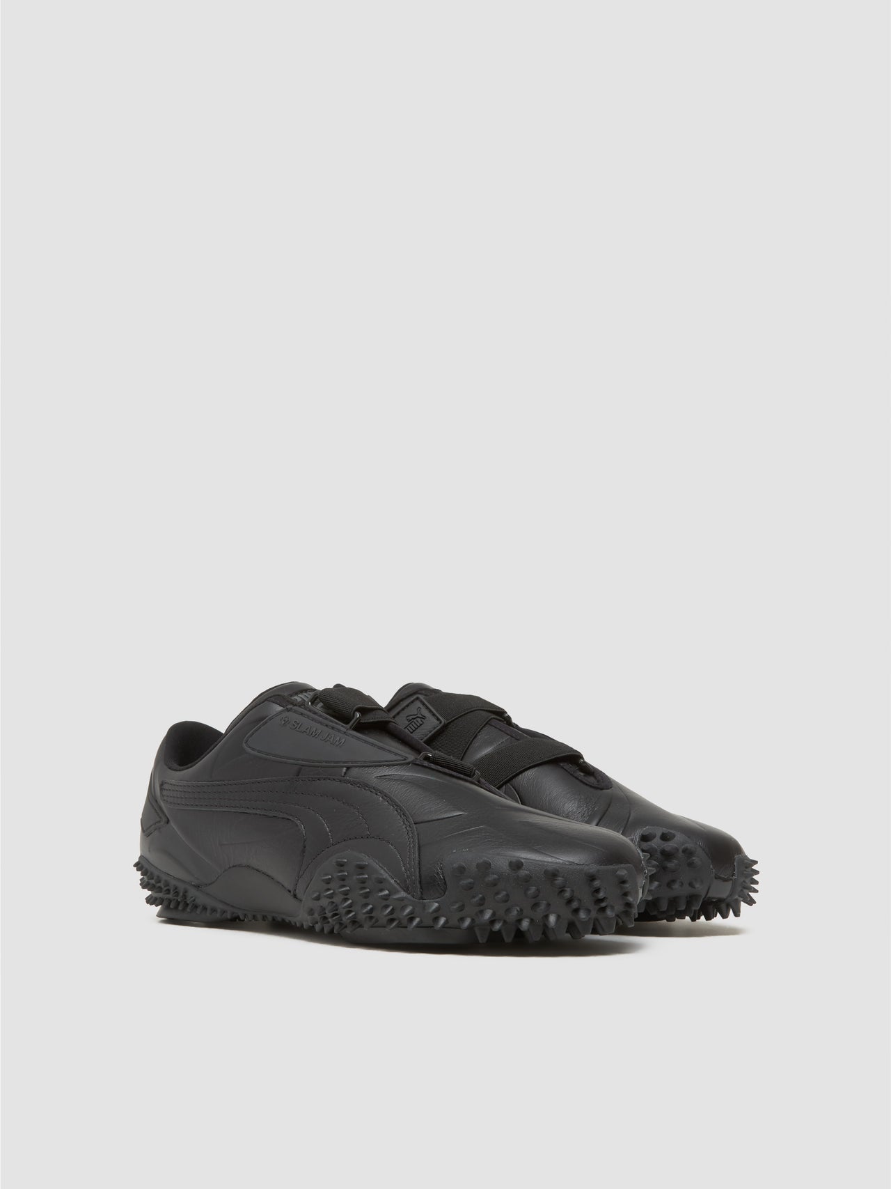 x Slam Jam Mostro Deboss Sneaker in Black