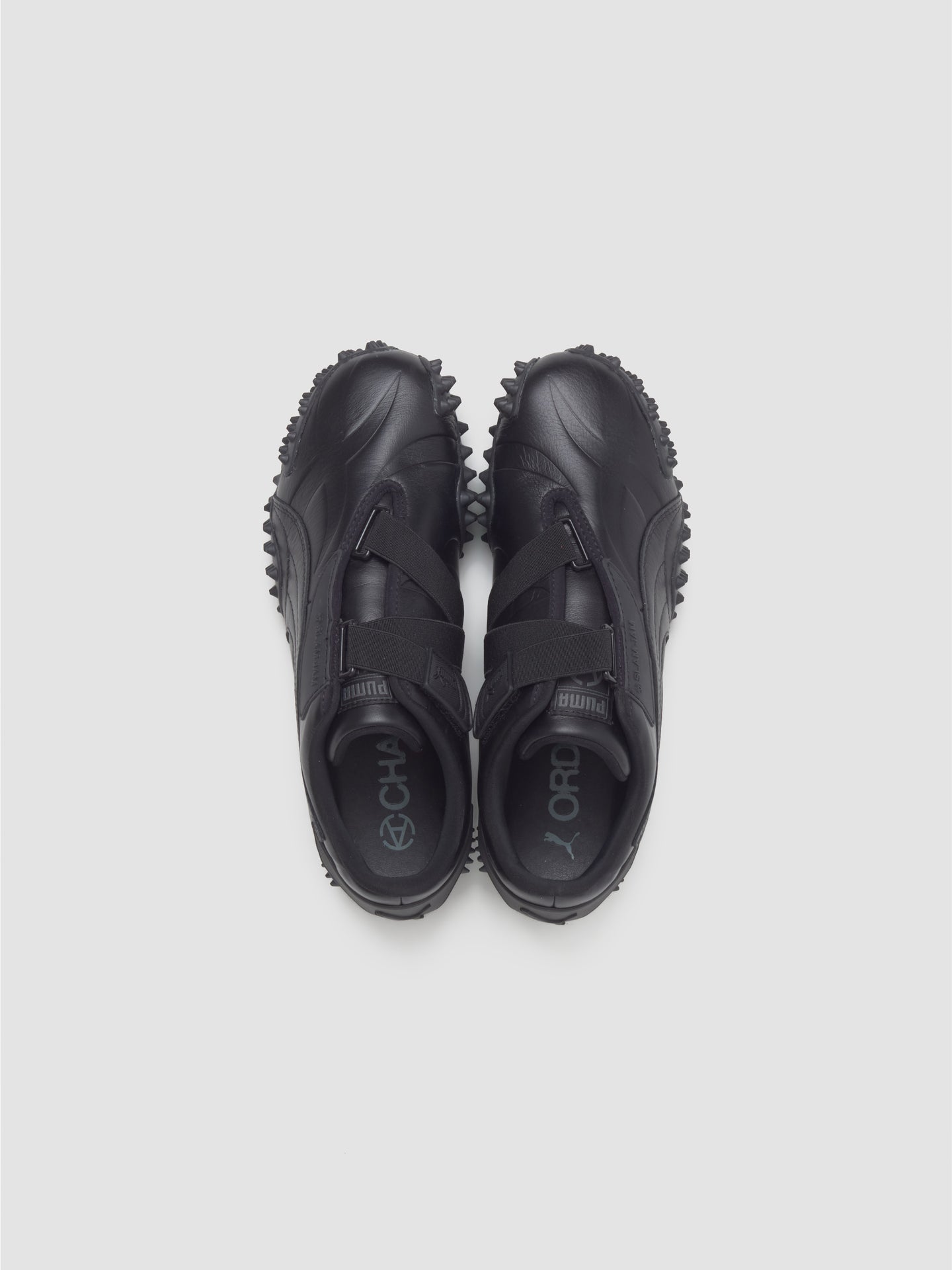 x Slam Jam Mostro Deboss Sneaker in Black