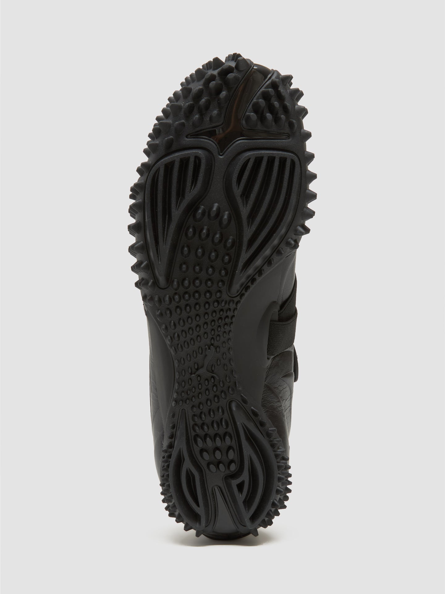 x Slam Jam Mostro Deboss Sneaker in Black