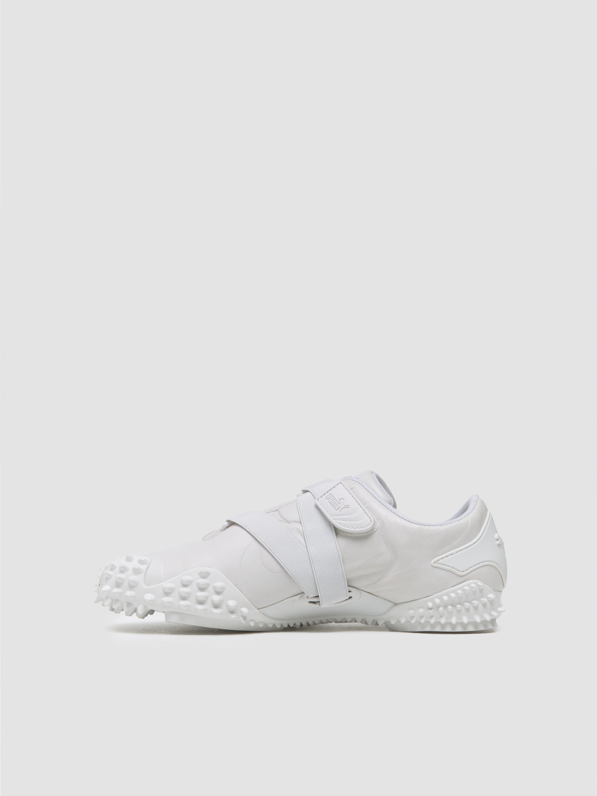x Slam Jam Mostro Deboss Sneaker in White