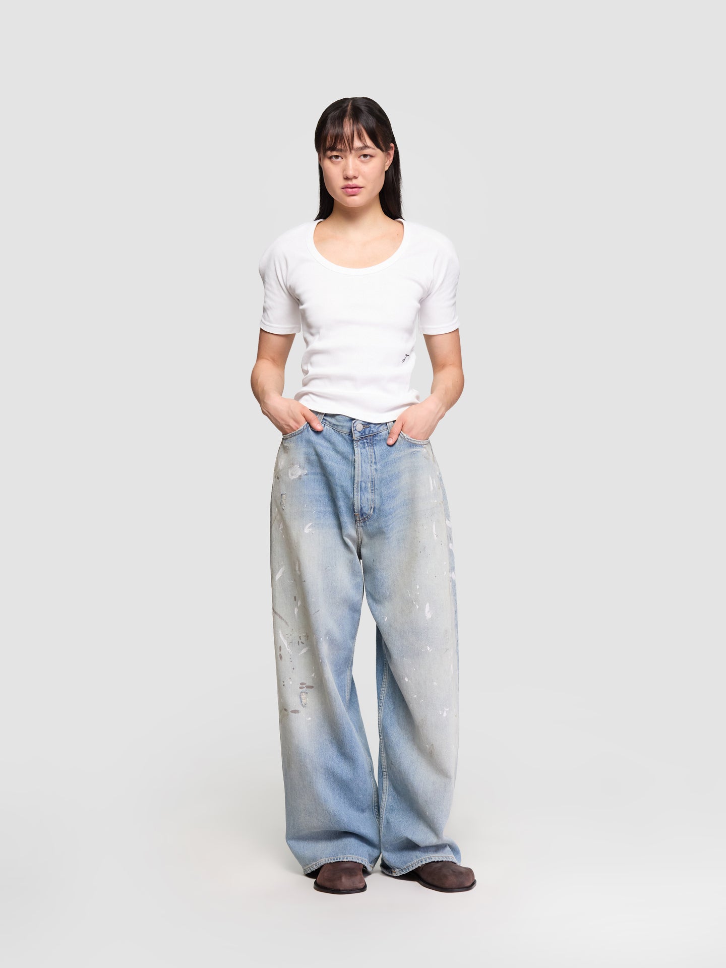 Le T-Shirt Ovalo in White
