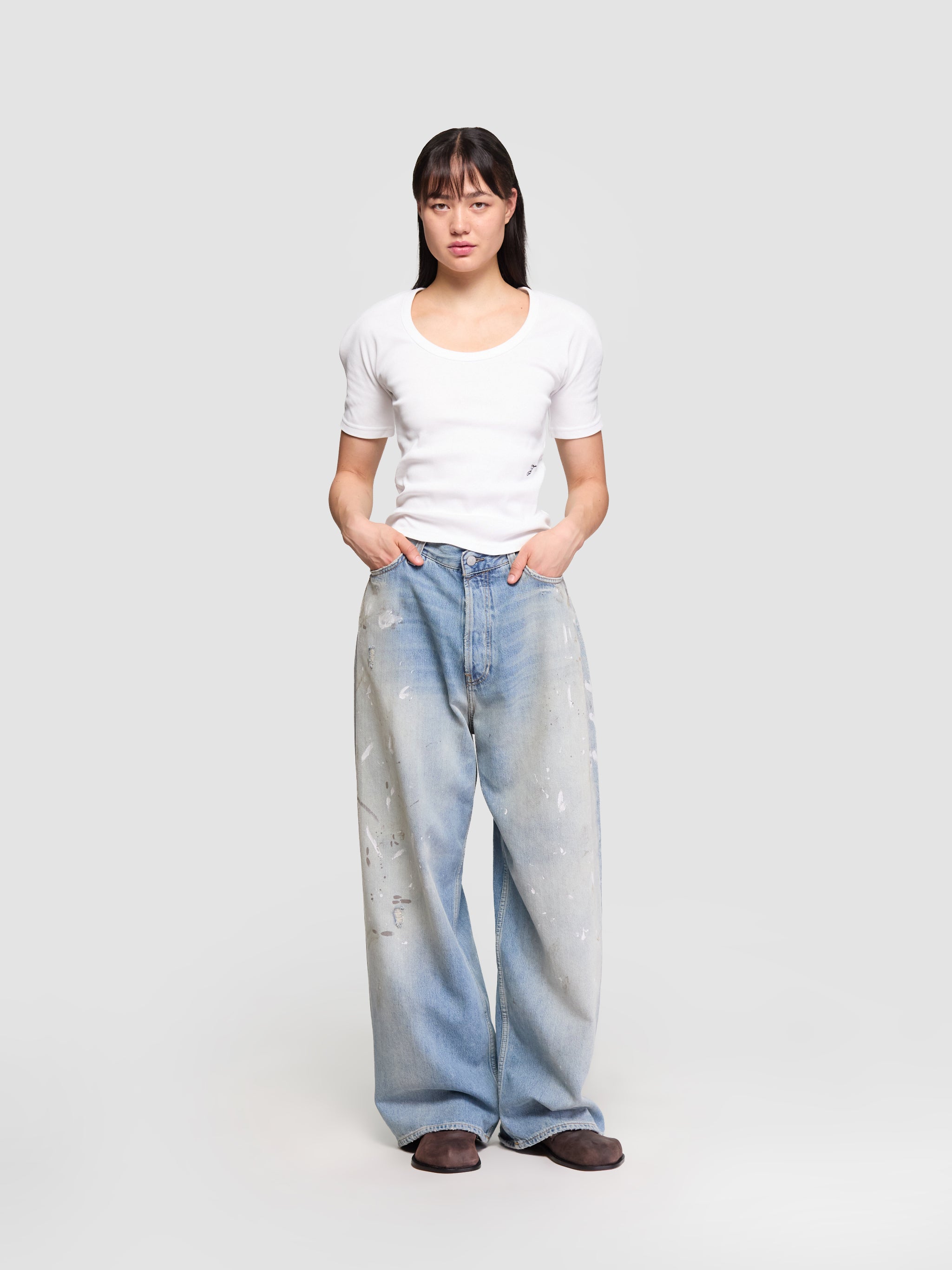 Le T-Shirt Ovalo in White