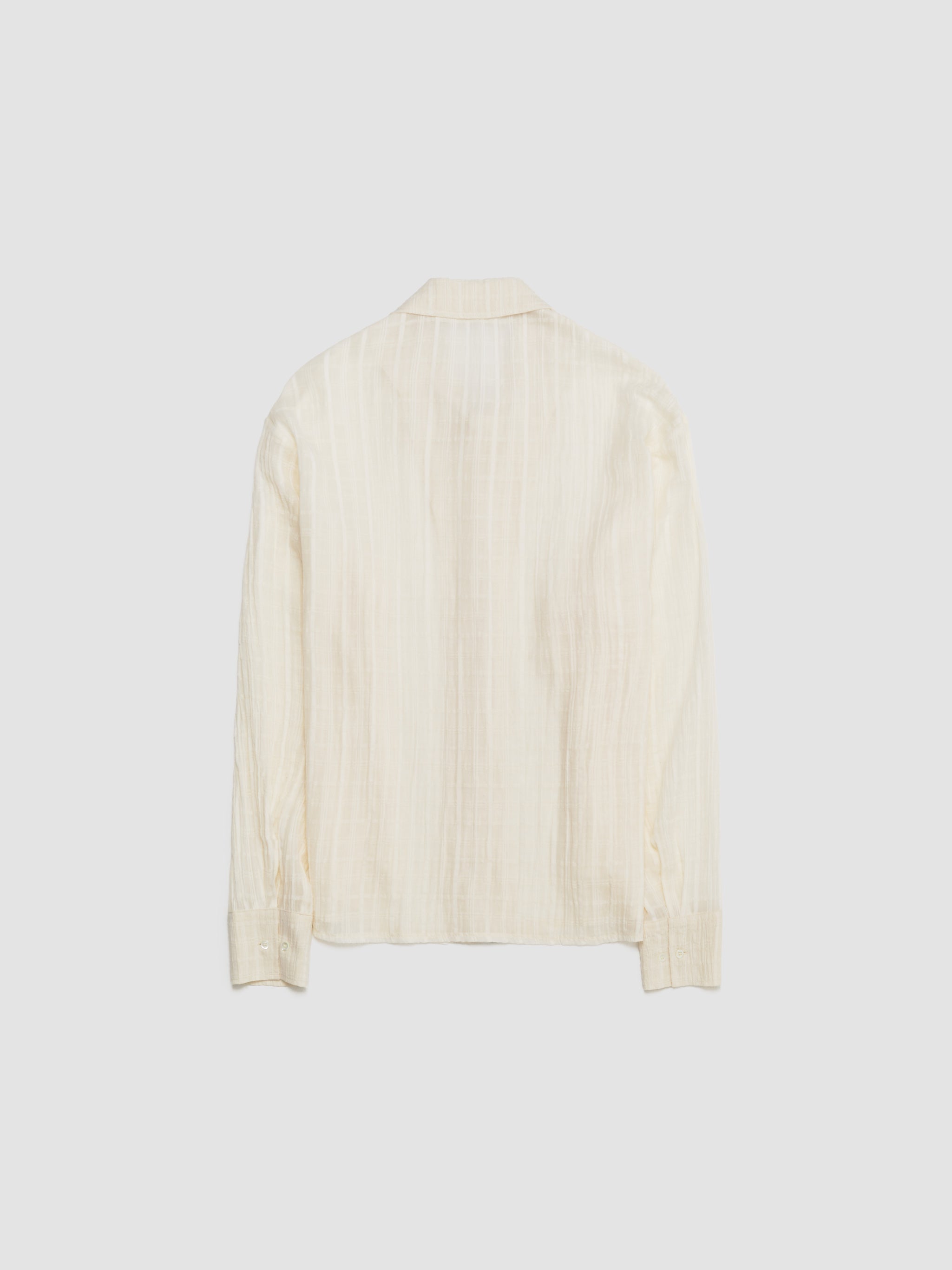 Ignacio Shirt in Cloud White Check