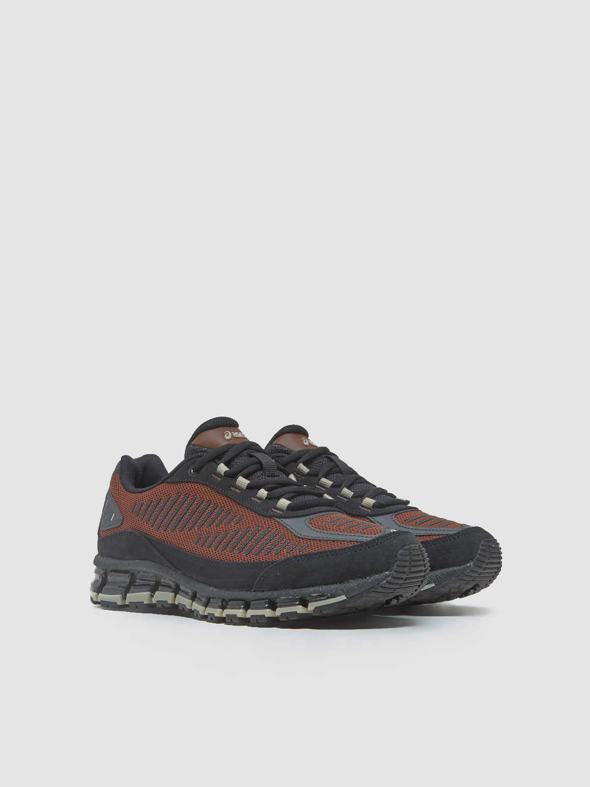 GEL-QUANTUM 360 I AMP Sneaker in Reddish Brown & Black