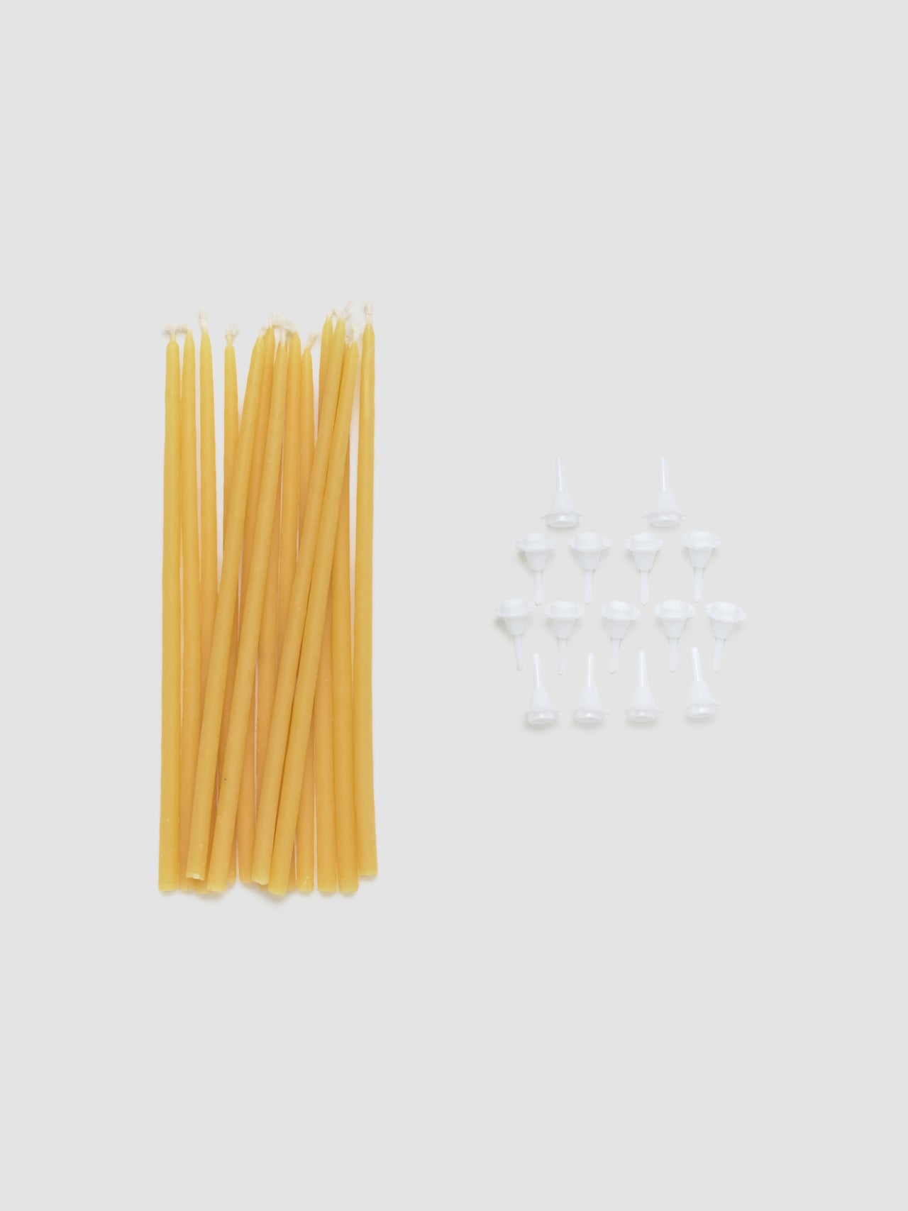 x VOO Birthday Celebration Candles in Beeswax