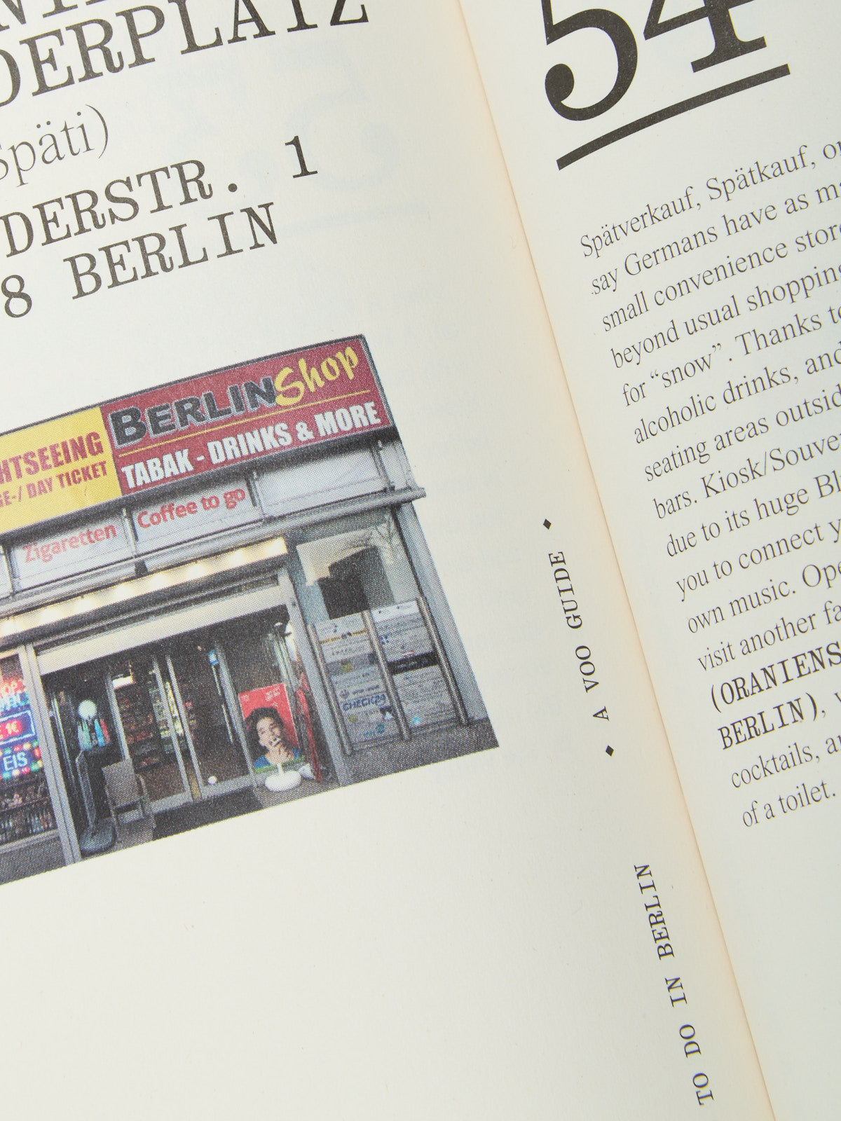 x VOO 100 Things to Do in Berlin