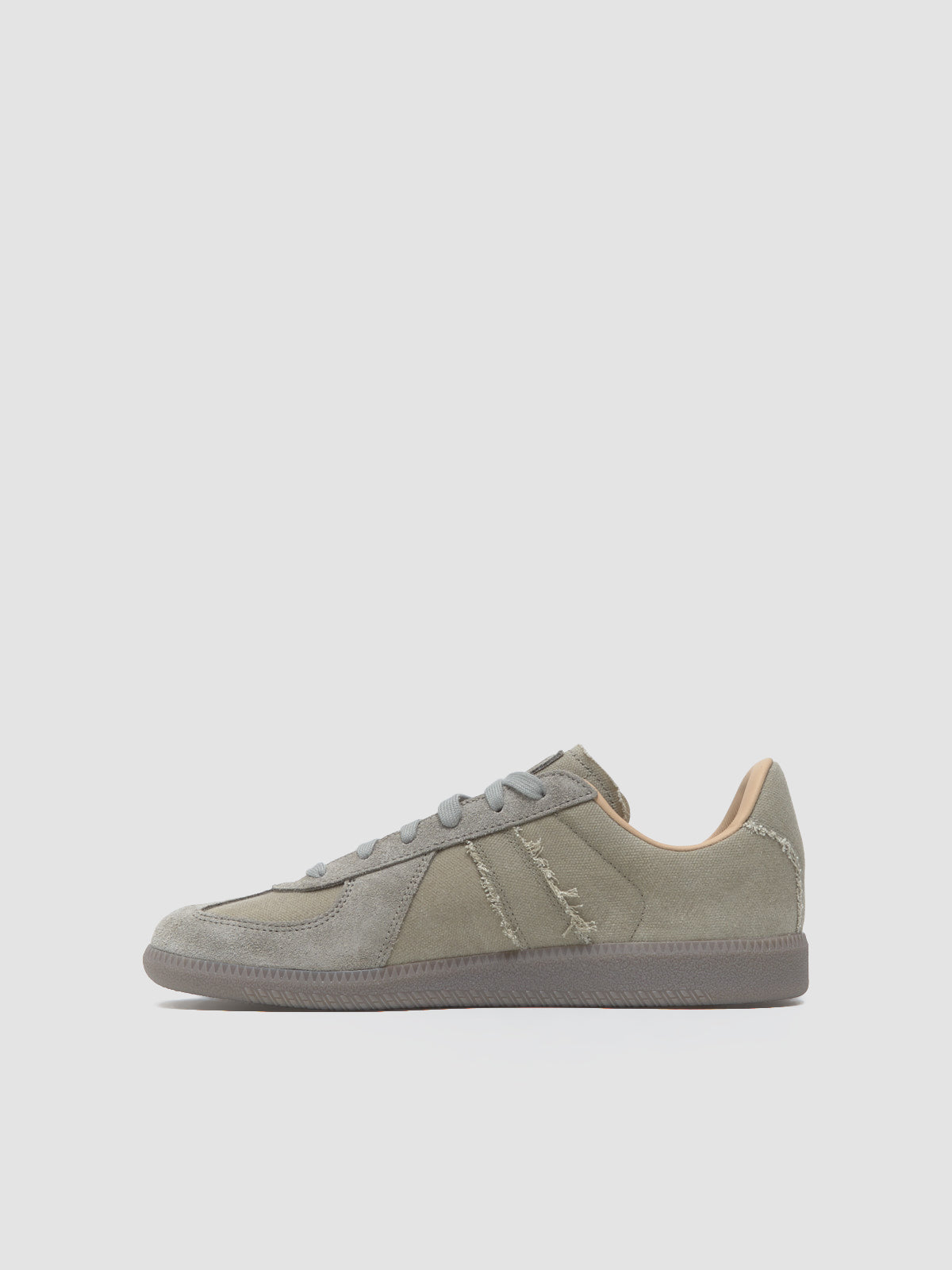 BW Army Sneaker in Silver Pebble & Brown