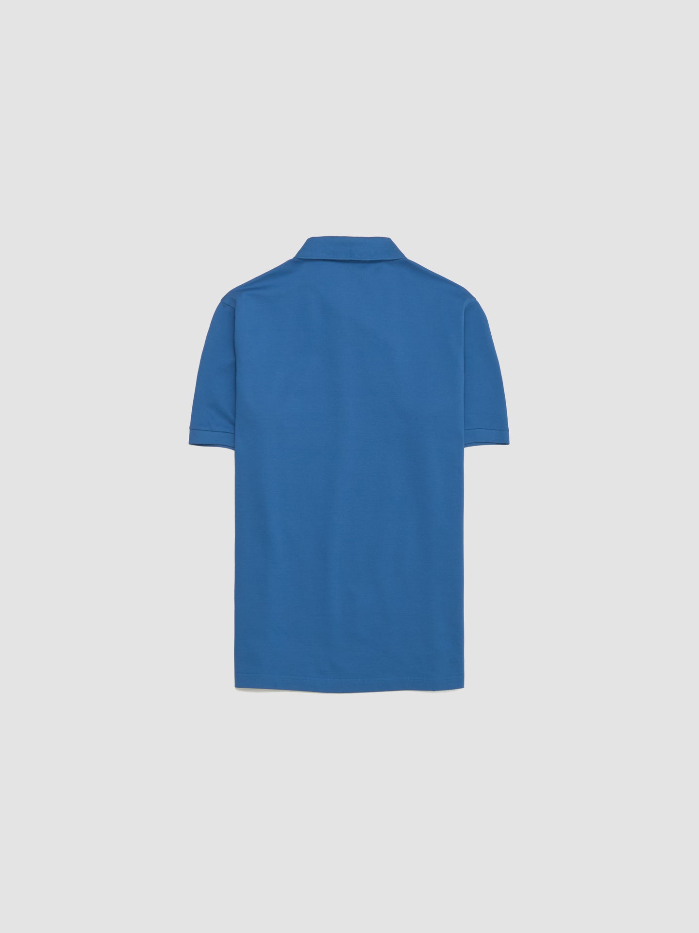 Piqué Polo Shirt in Baby Blue