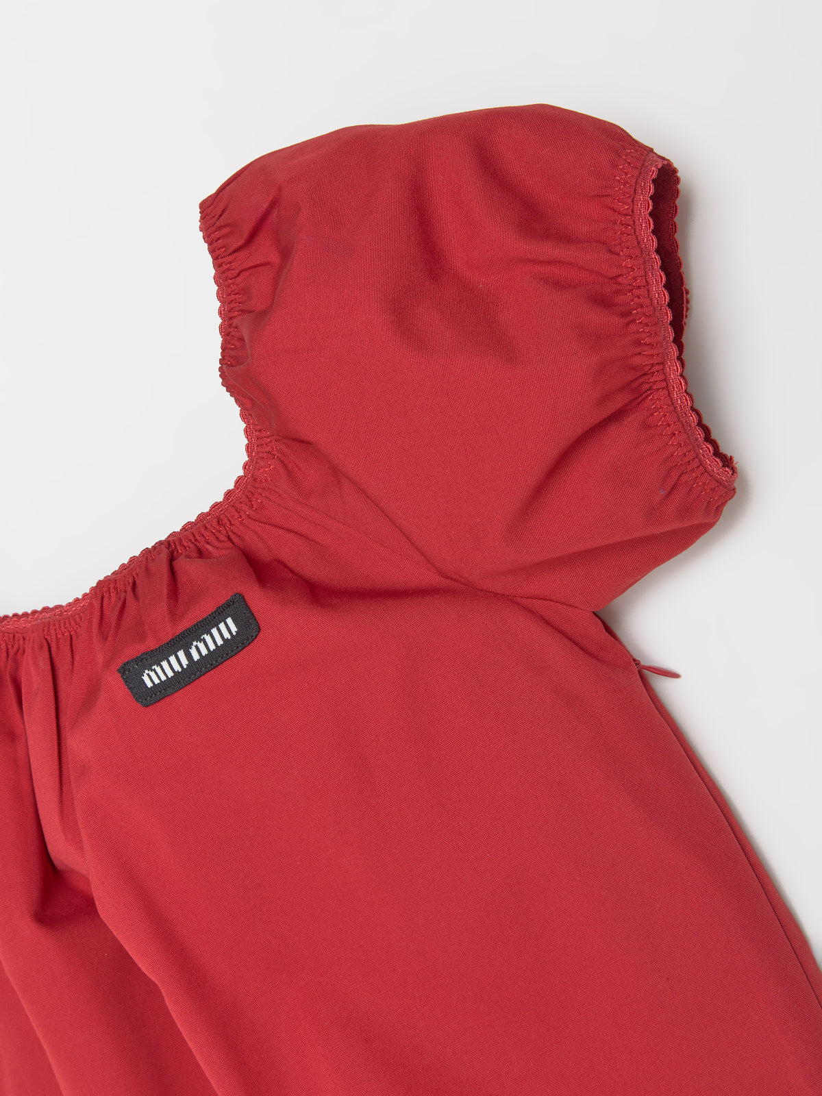 Poplin Dress in Red