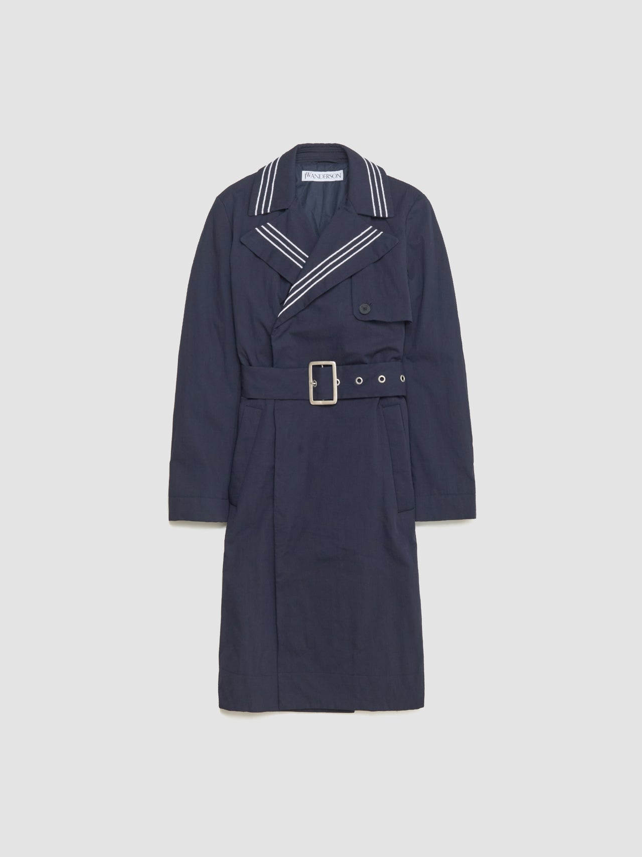 Wadded Trench Coat
