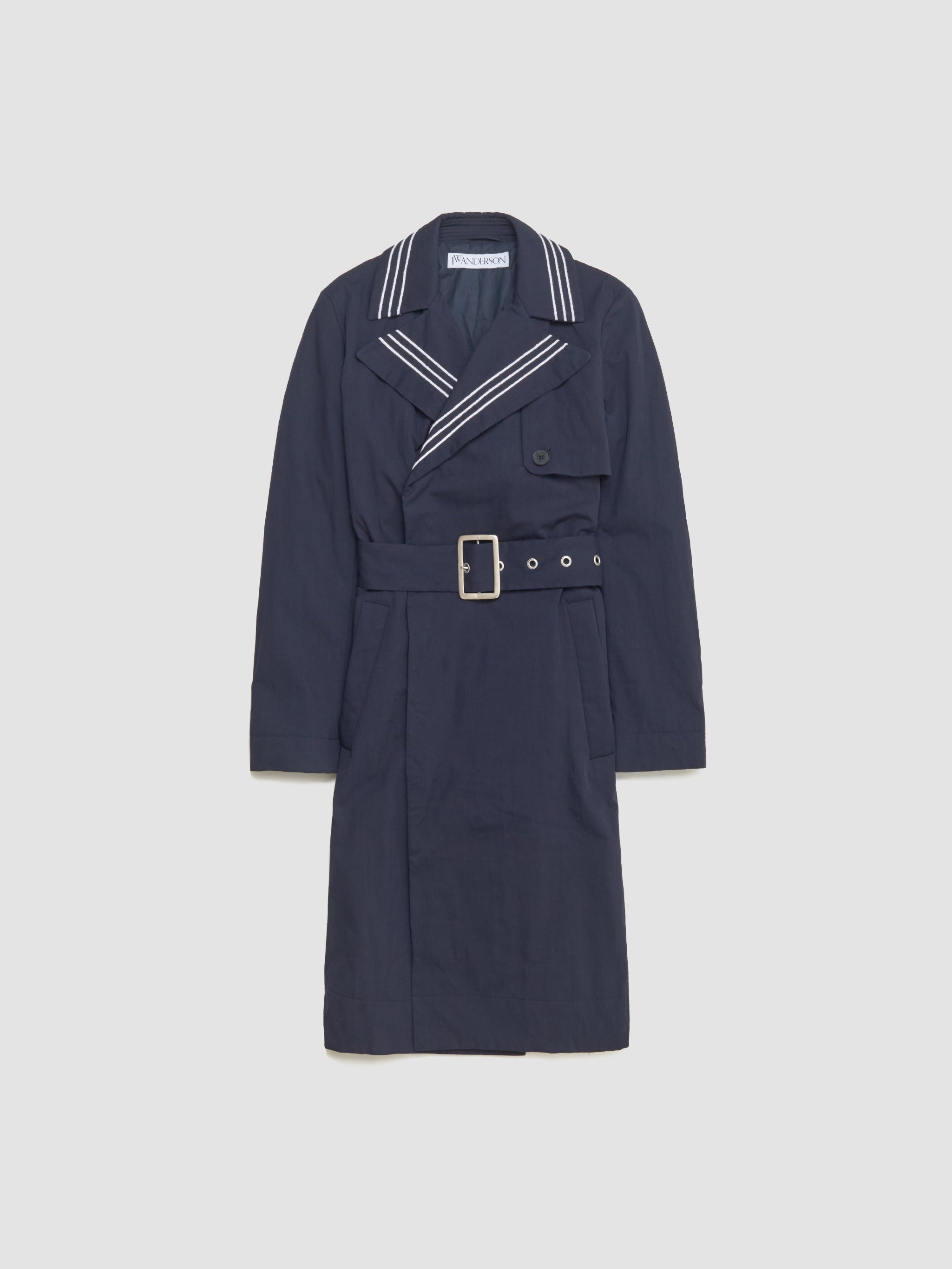 Wadded Trench Coat