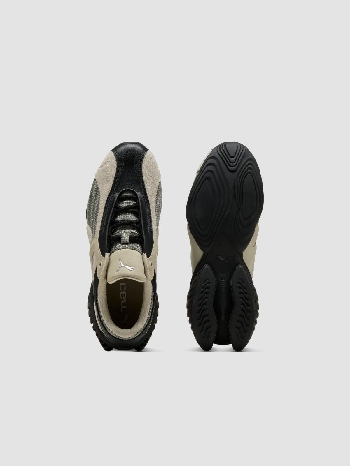 CELL GEO 1 Sneaker in Birch Tree & Black